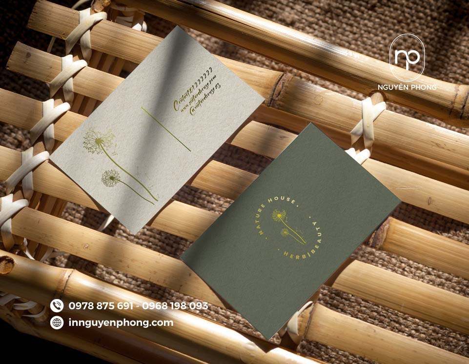 In card visit đẹp phụ thuộc vào nhiều yếu tố